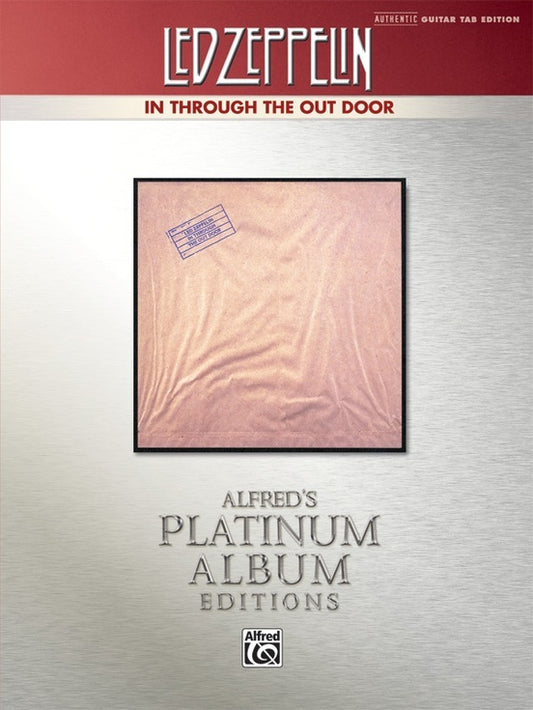 Led Zeppelin In Through The Out Door Platinum Guitar