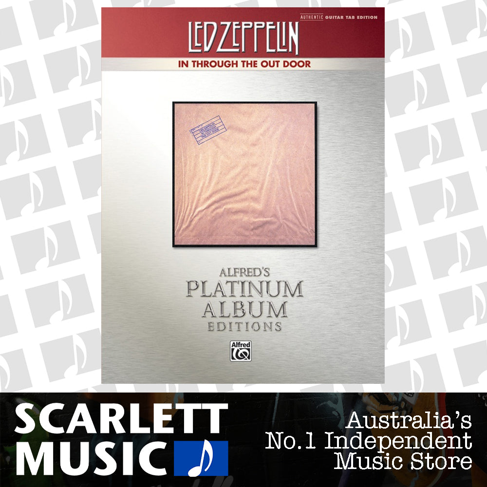 Led Zeppelin In Through The Out Door Platinum Guitar — view 2