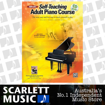 Alfred's Self-Teaching Adult Piano Course Book and Online Audio/Video — view 2