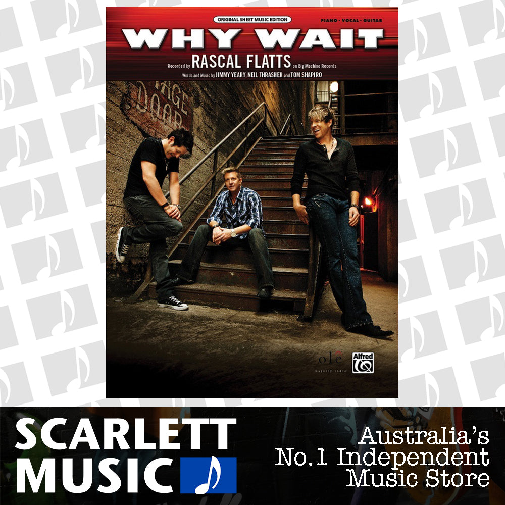 Why Wait PVG Sheet Music — view 2