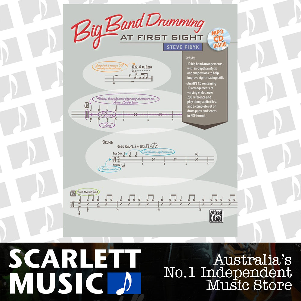 Big Band Drumming at First Sight Book and CD — view 2
