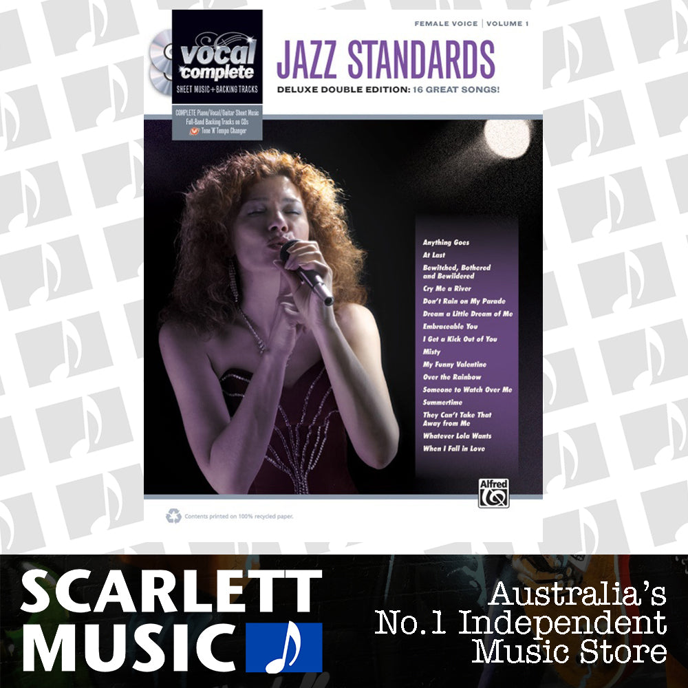 Female Voice Jazz Standards Book 2CD — view 2