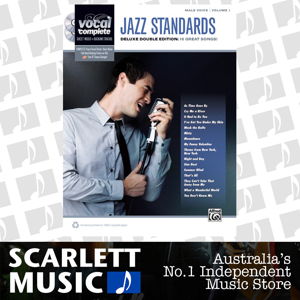 Male Voice Jazz Standards Book/2CDs — view 2