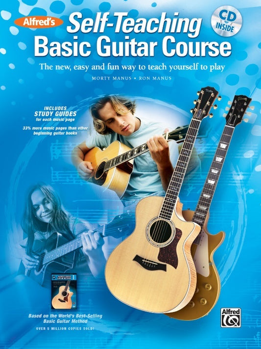 Alfreds Self Teach Guitar Book/CD