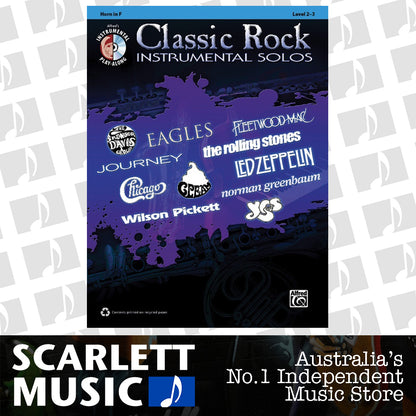 Classic Rock Instrumental Solos Horn Book/CD — view 2