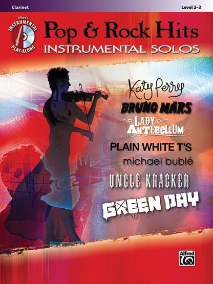 Pop & Rock Hits Inst Solos Clarinet Book/CD