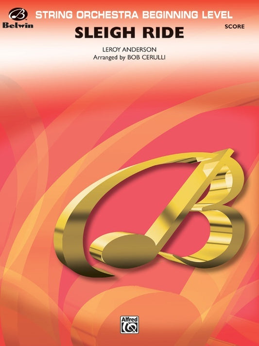 Sleigh Ride String Orchestra Conductor's Score