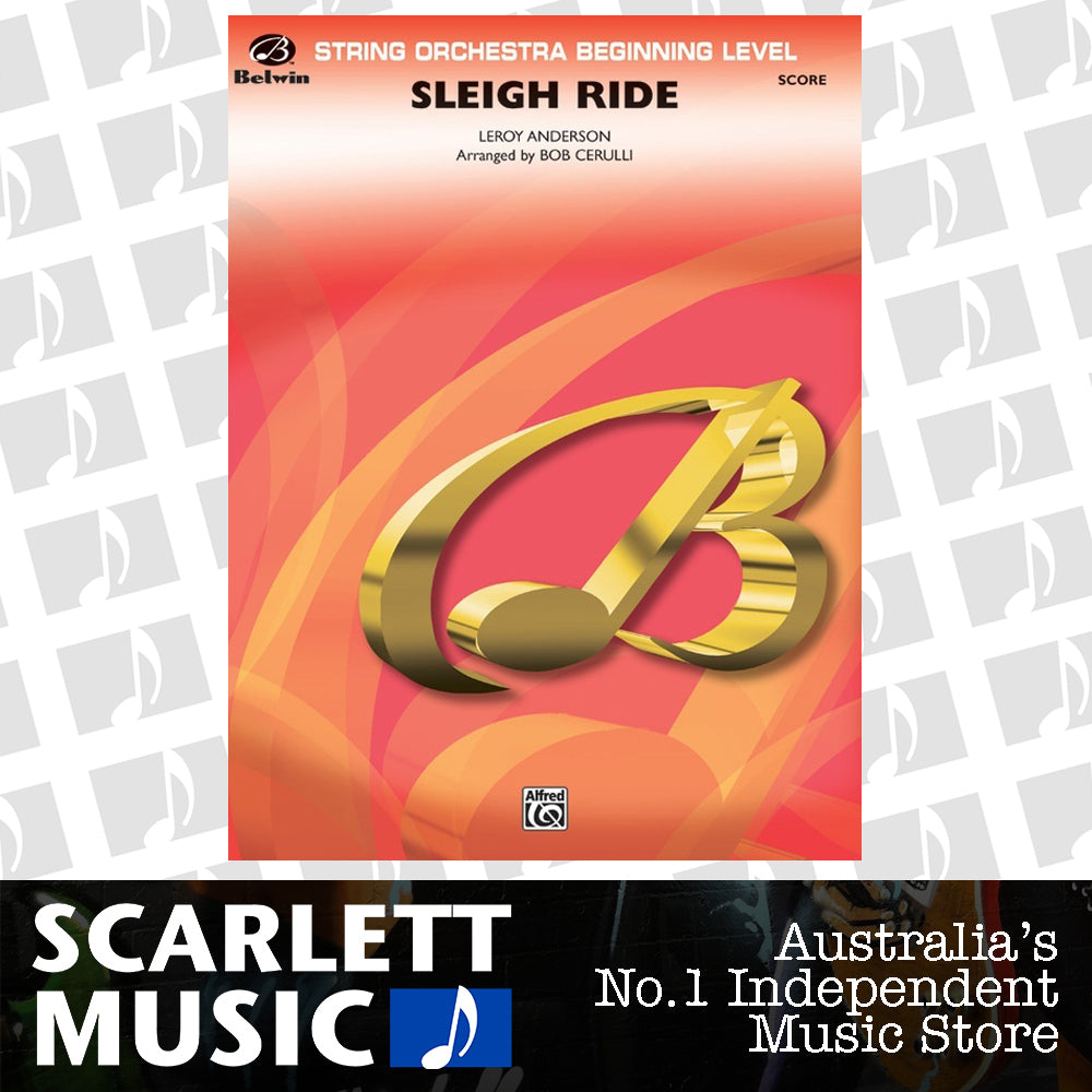 Sleigh Ride String Orchestra Conductor's Score — view 2