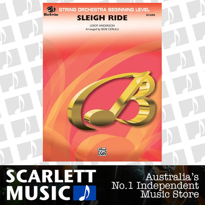 Sleigh Ride String Orchestra Conductor's Score — view 2