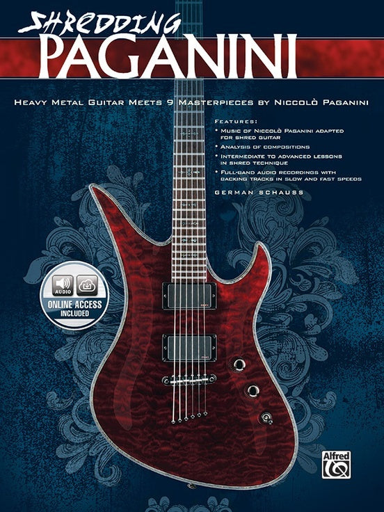 Shredding Paganini Book CD