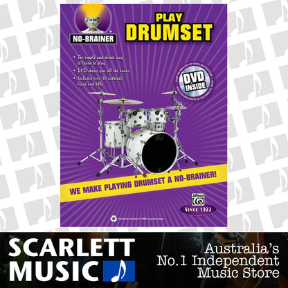 No-Brainer Play Drumset Book/DVD — view 2