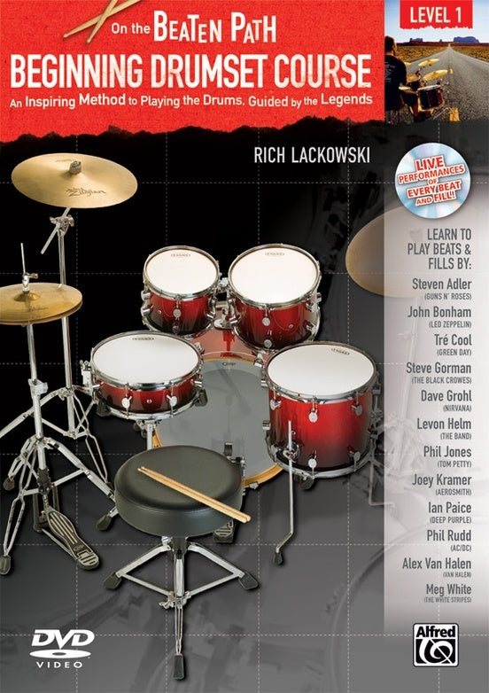 On The Beaten Path Drumset Course 1 DVD