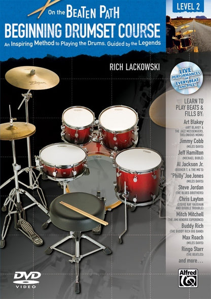 On The Beaten Path Drumset Course 2 BK/CD/DVD