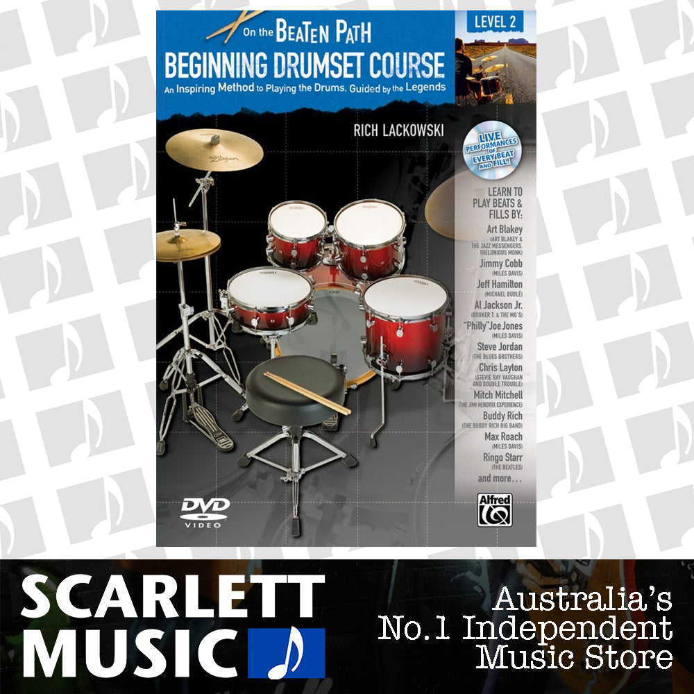 On the Beaten Path Drumset Course 2 BK/CD/DVD — view 2