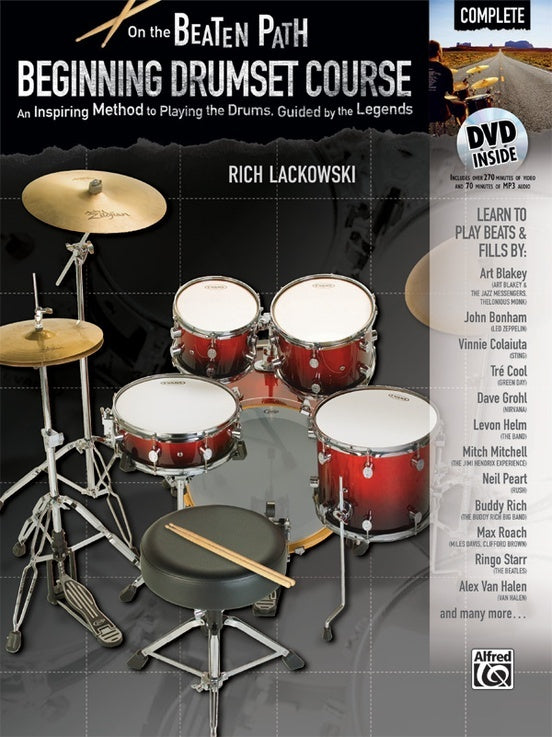 On The Beaten Path Drumset Complete Book/DVD