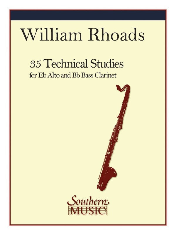 Technical Studies 35 Alto clarinet Bass clarinet (Softcover Book)