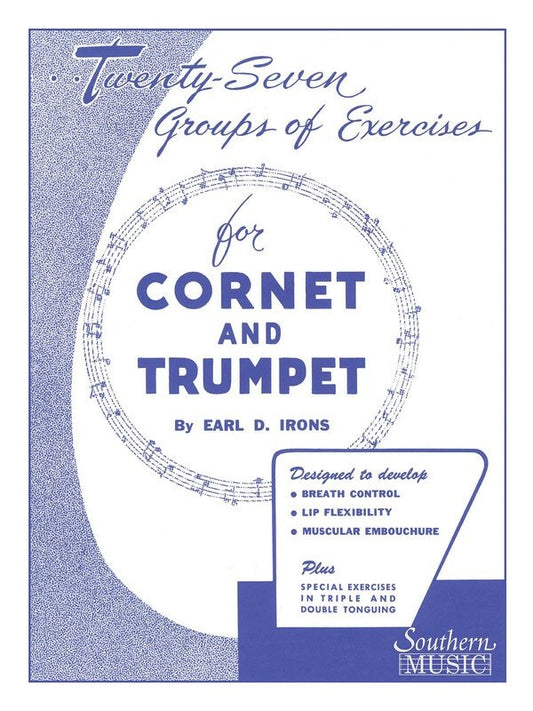 27 Groups Of Exercises For Trumpet (Southern Music Co.)