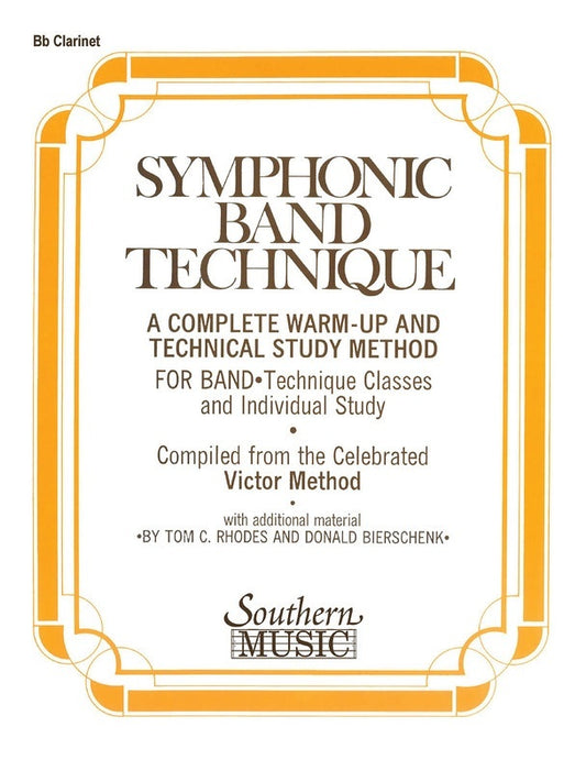 Symphonic Band Technique Clarinet (Softcover Book)