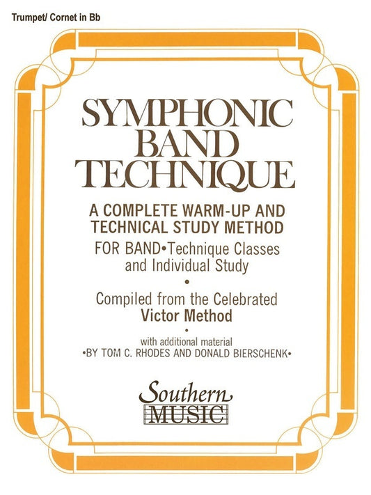 Symphonic Band Technique Cornet / Trumpet (Softcover Book)