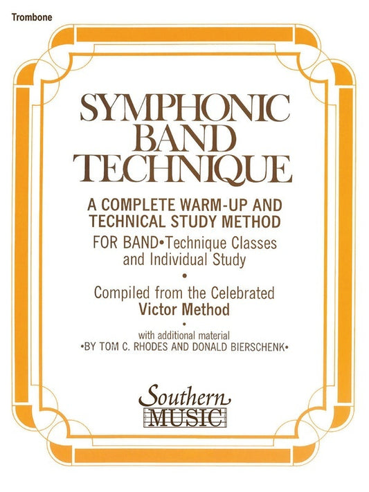 Symphonic Band Technique Trombone (Softcover Book)