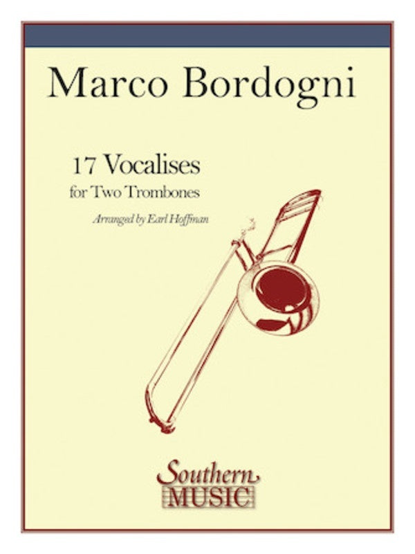 Bordogni - 17 Vocalises For 2 Trombones (Pod)