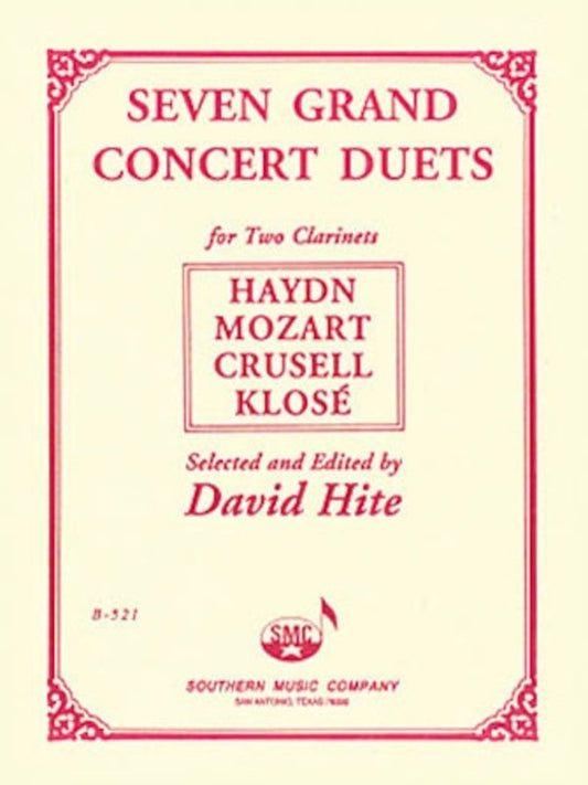 2 Grand Concert Duets For 2 Clarinets (Pod)
