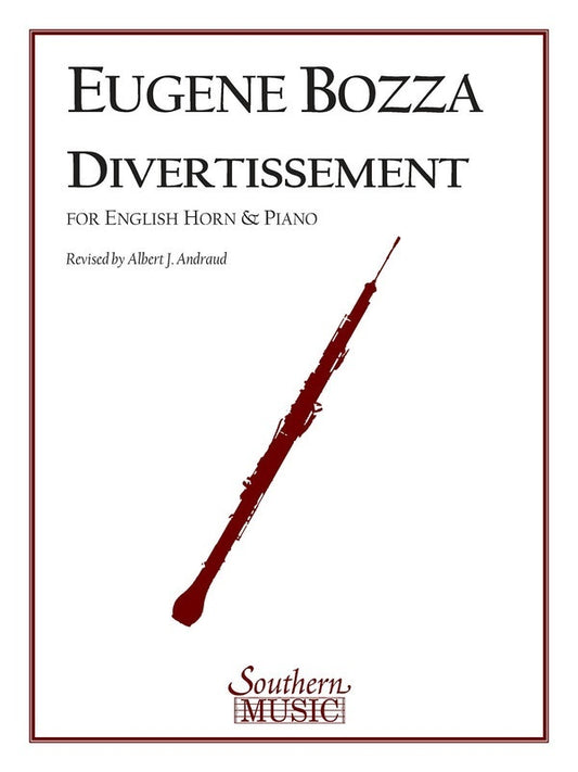 Bozza - Divertissement Op 39 Cor Anglais/Piano (Pod) (Softcover Book)