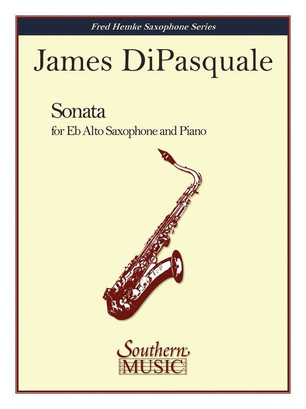 Di Pasquale - Sonata Tenor Sax/Piano (Pod) (Softcover Book)