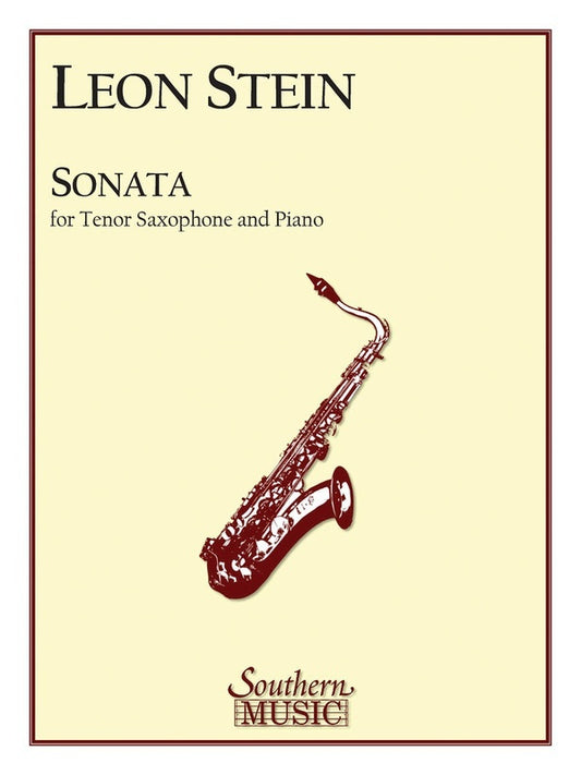 Sonata Tenor Saxophone Piano (Softcover Book)