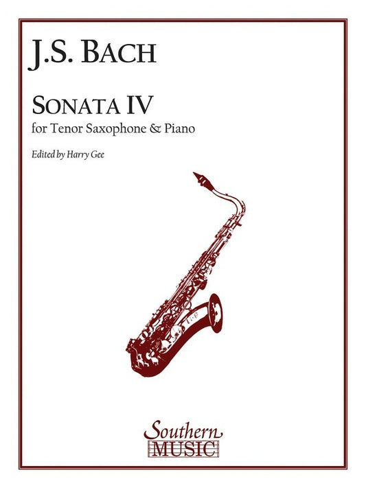 Sonata No 4 In C Soprano Saxophone (Softcover Book)