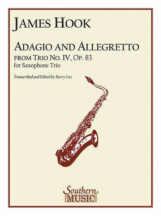 Adagio And Allegretto Sax Trio Gr 3 (Music Score/Parts)