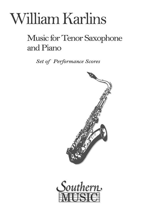 Music For Tenor Sax Tenor Saxophone/Piano (Softcover Book)
