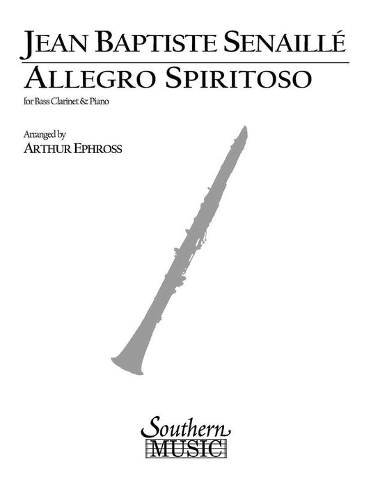 Allegro Spiritoso Bass Clarinet (Softcover Book)