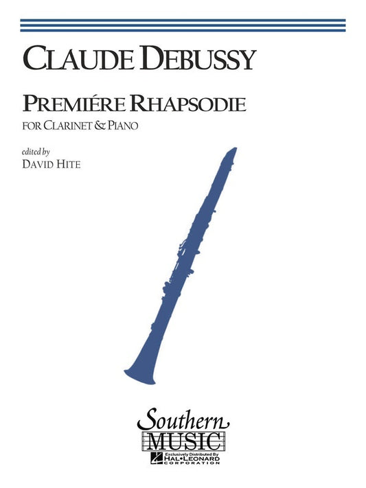 Premiere Rhapsodie clarinet Piano Arr Hite (Softcover Book)