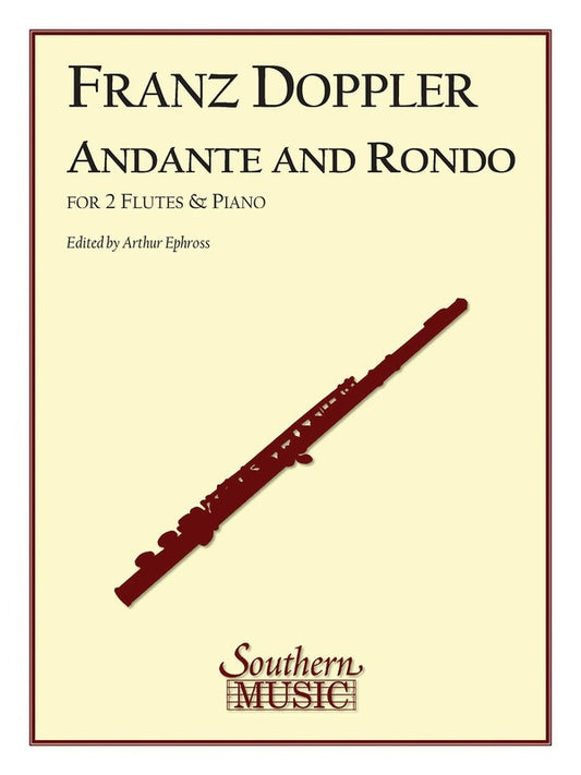 Andante And Rondo Op 25 2 Flute Piano (Softcover Book)