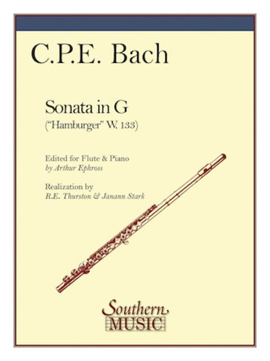 Cpe Bach - Sonata In G Hamburg Flute/Piano (Pod)