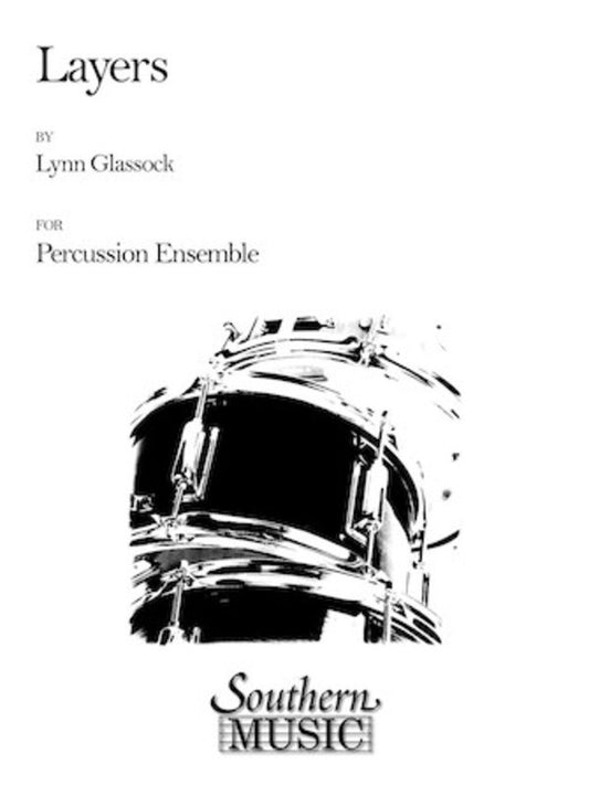 Glassock - Layers For Percussion Ensemble Sc/Pts Score/Parts (Percussion)