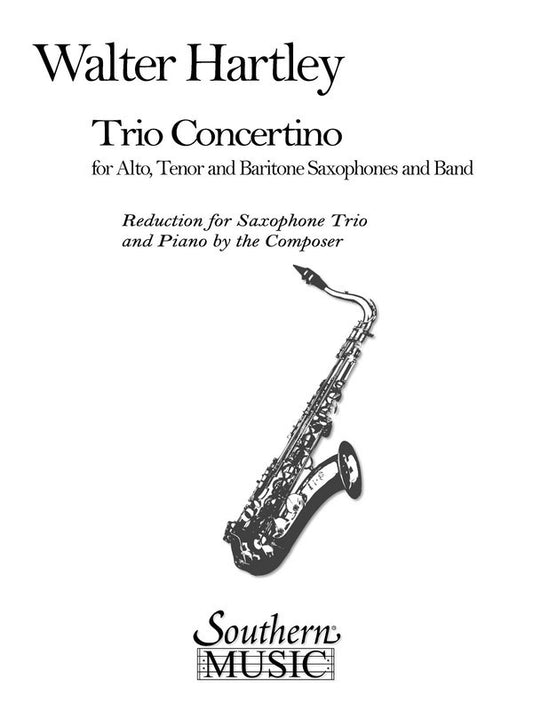 Trio Concertino Atb Saxophone Trio With Piano (Music Score/Parts)