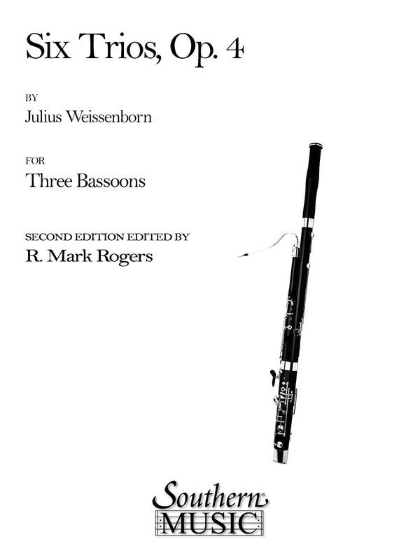Six Trios Op 4 Bassoon (Softcover Book)