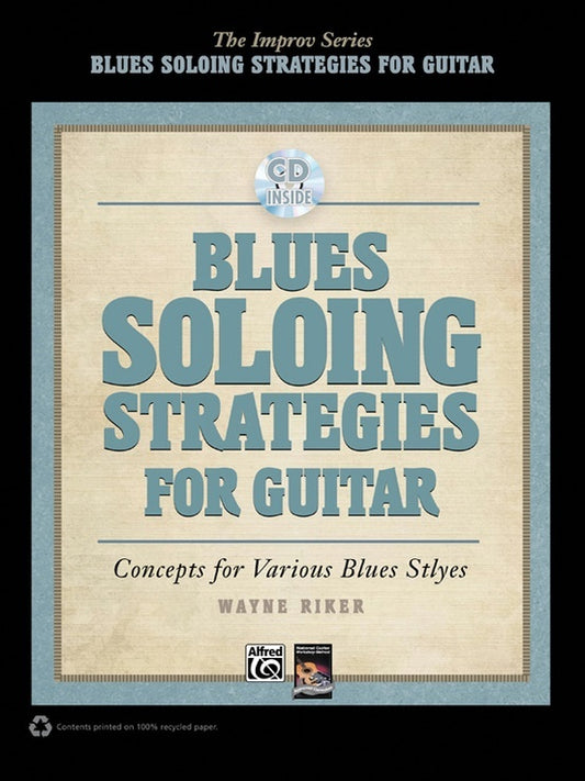 Blues Solong Strategies for Guitar Sheet Music