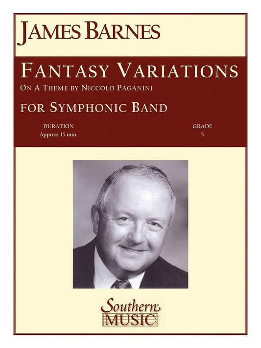 Fantasy Variations On A Theme Of Paganini Concert Band 5