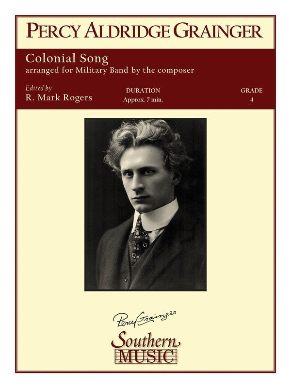 Colonial Song Arr Rogers Concert Band 4 Score/Parts