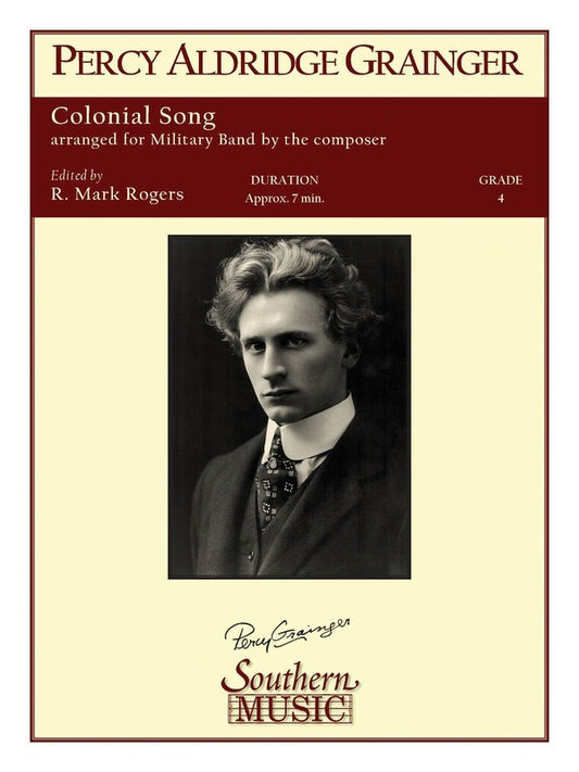 Colonial Song Arr Rogers Concert Band 4 Score/Parts