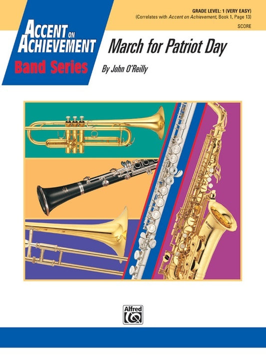 March For Patriot Day Concert Band Gr 1