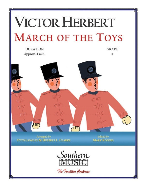 March Of The Toys Concert Band 4 Score/Parts
