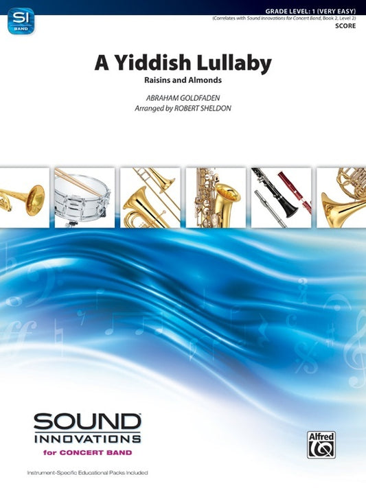 Yiddish Lullaby Concert Band Sheet Music Grade 1