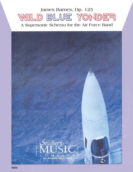 Wild Blue Yonder Op 125 Concert Band  Score/Parts