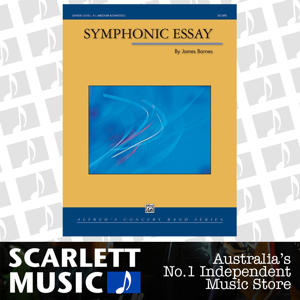 Symphonic Essay Concert Band Grade 4.5 Score — view 2