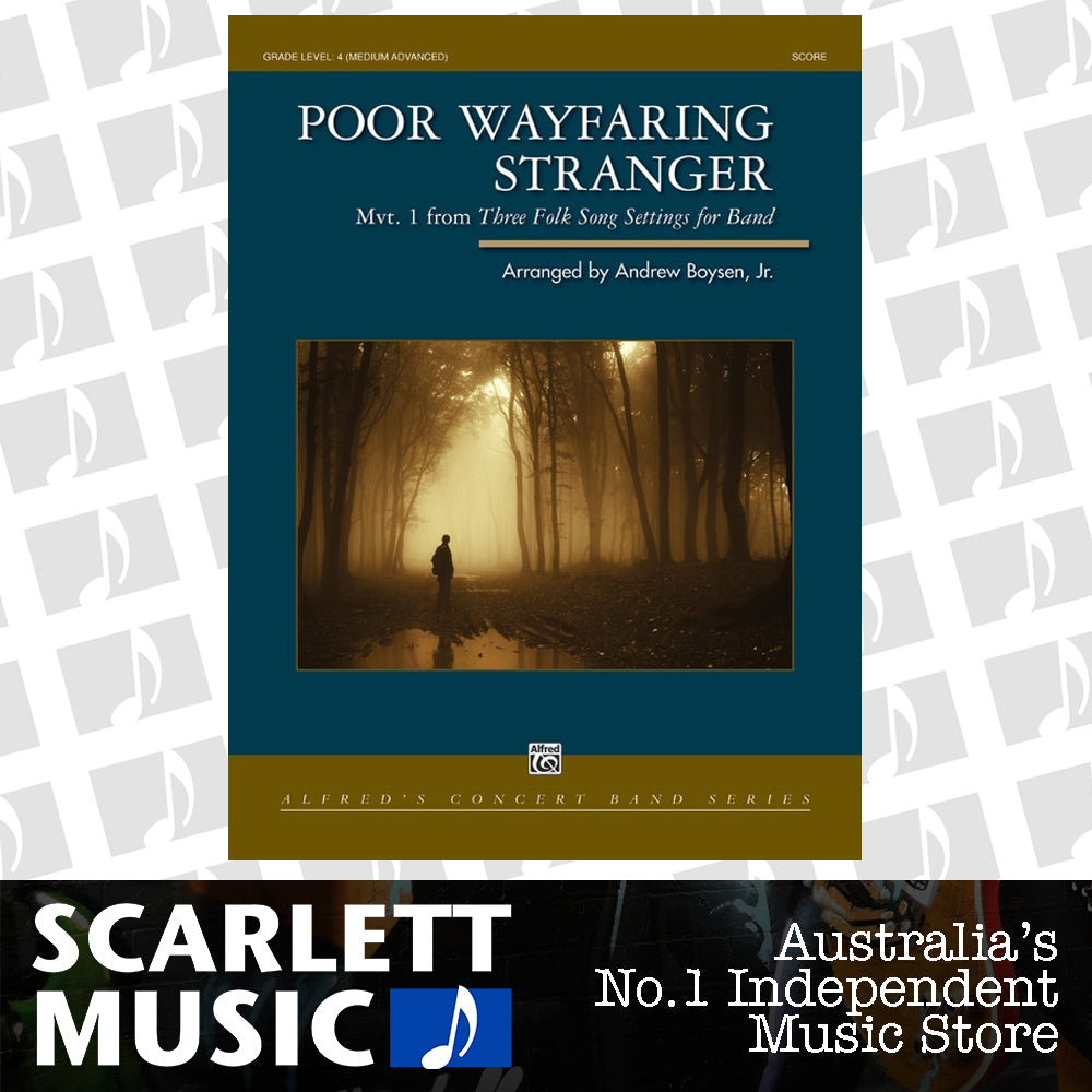 Poor Wayfaring Stranger Concert Band Gr 4 — view 2