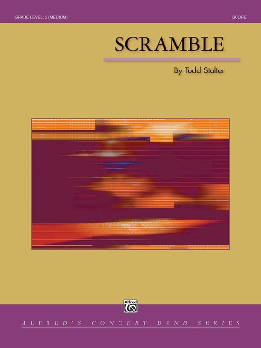 Scramble CB Grade 3 Concert Band Score Only